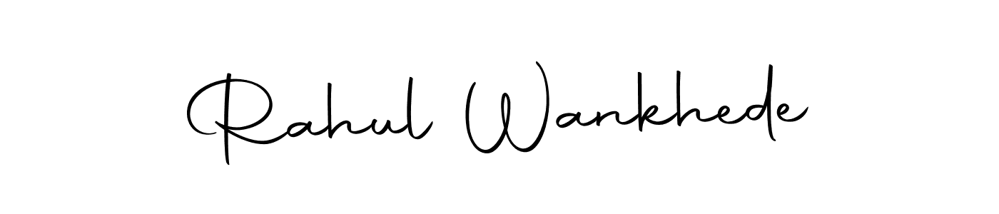 You should practise on your own different ways (Autography-DOLnW) to write your name (Rahul Wankhede) in signature. don't let someone else do it for you. Rahul Wankhede signature style 10 images and pictures png