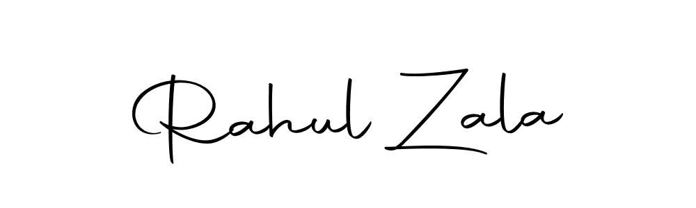 Design your own signature with our free online signature maker. With this signature software, you can create a handwritten (Autography-DOLnW) signature for name Rahul Zala. Rahul Zala signature style 10 images and pictures png