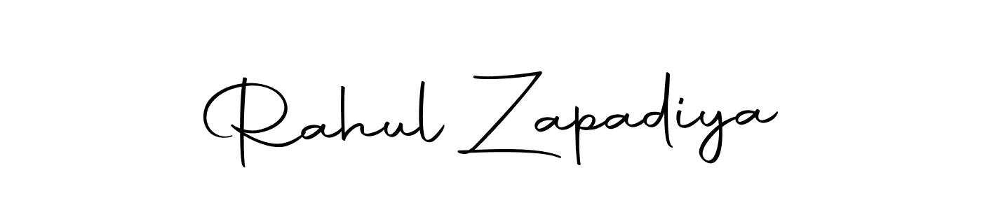 Similarly Autography-DOLnW is the best handwritten signature design. Signature creator online .You can use it as an online autograph creator for name Rahul Zapadiya. Rahul Zapadiya signature style 10 images and pictures png