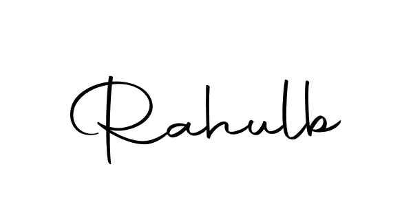 Use a signature maker to create a handwritten signature online. With this signature software, you can design (Autography-DOLnW) your own signature for name Rahulb. Rahulb signature style 10 images and pictures png