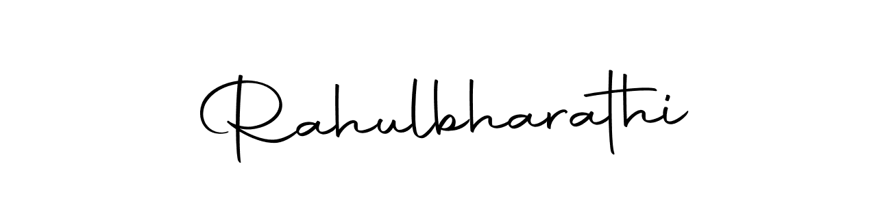 Make a beautiful signature design for name Rahulbharathi. Use this online signature maker to create a handwritten signature for free. Rahulbharathi signature style 10 images and pictures png