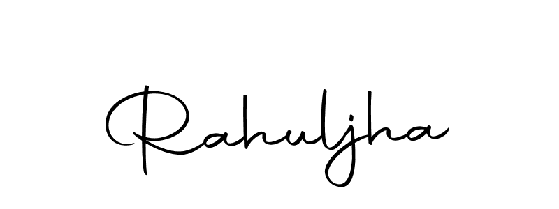 How to Draw Rahuljha signature style? Autography-DOLnW is a latest design signature styles for name Rahuljha. Rahuljha signature style 10 images and pictures png