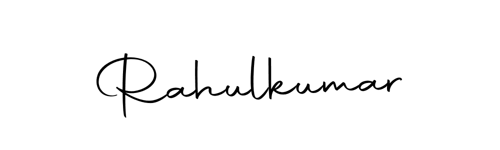 Use a signature maker to create a handwritten signature online. With this signature software, you can design (Autography-DOLnW) your own signature for name Rahulkumar. Rahulkumar signature style 10 images and pictures png