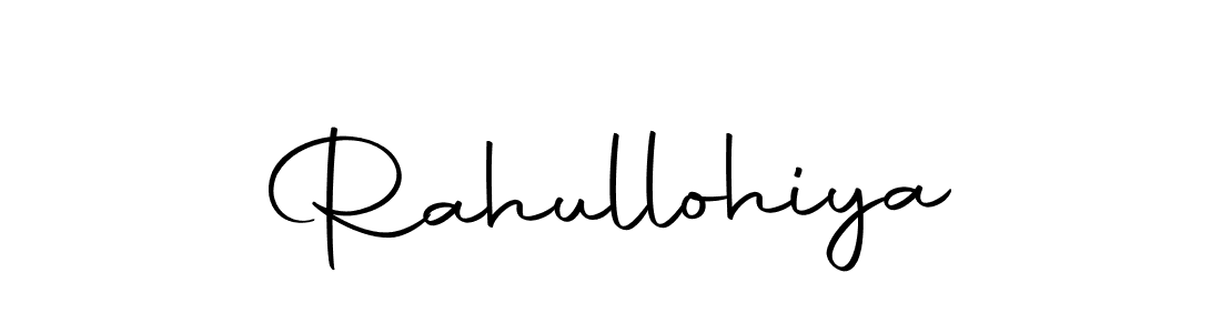 Rahullohiya stylish signature style. Best Handwritten Sign (Autography-DOLnW) for my name. Handwritten Signature Collection Ideas for my name Rahullohiya. Rahullohiya signature style 10 images and pictures png