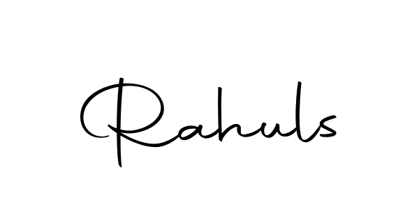 How to make Rahuls name signature. Use Autography-DOLnW style for creating short signs online. This is the latest handwritten sign. Rahuls signature style 10 images and pictures png