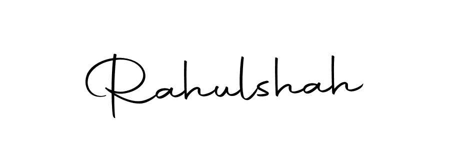 Create a beautiful signature design for name Rahulshah. With this signature (Autography-DOLnW) fonts, you can make a handwritten signature for free. Rahulshah signature style 10 images and pictures png