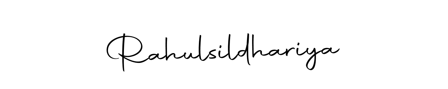 Also we have Rahulsildhariya name is the best signature style. Create professional handwritten signature collection using Autography-DOLnW autograph style. Rahulsildhariya signature style 10 images and pictures png