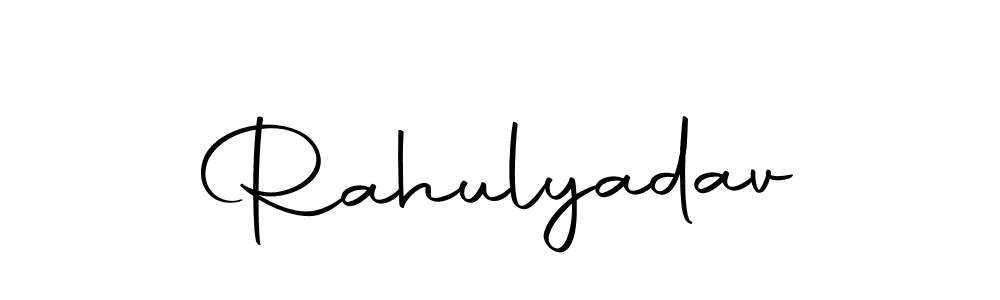 You should practise on your own different ways (Autography-DOLnW) to write your name (Rahulyadav) in signature. don't let someone else do it for you. Rahulyadav signature style 10 images and pictures png