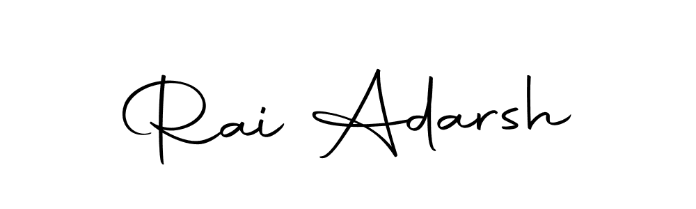 Also we have Rai Adarsh name is the best signature style. Create professional handwritten signature collection using Autography-DOLnW autograph style. Rai Adarsh signature style 10 images and pictures png