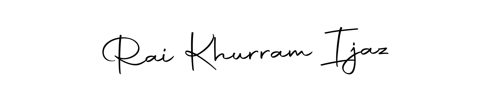 Once you've used our free online signature maker to create your best signature Autography-DOLnW style, it's time to enjoy all of the benefits that Rai Khurram Ijaz name signing documents. Rai Khurram Ijaz signature style 10 images and pictures png