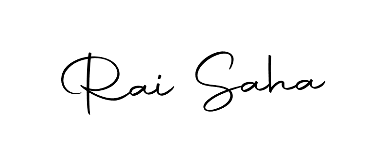 Also we have Rai Saha name is the best signature style. Create professional handwritten signature collection using Autography-DOLnW autograph style. Rai Saha signature style 10 images and pictures png