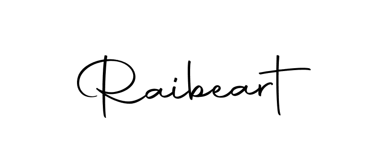 Design your own signature with our free online signature maker. With this signature software, you can create a handwritten (Autography-DOLnW) signature for name Raibeart. Raibeart signature style 10 images and pictures png