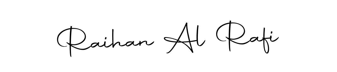Make a beautiful signature design for name Raihan Al Rafi. With this signature (Autography-DOLnW) style, you can create a handwritten signature for free. Raihan Al Rafi signature style 10 images and pictures png