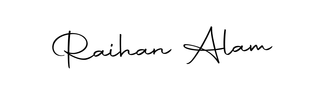 Also we have Raihan Alam name is the best signature style. Create professional handwritten signature collection using Autography-DOLnW autograph style. Raihan Alam signature style 10 images and pictures png