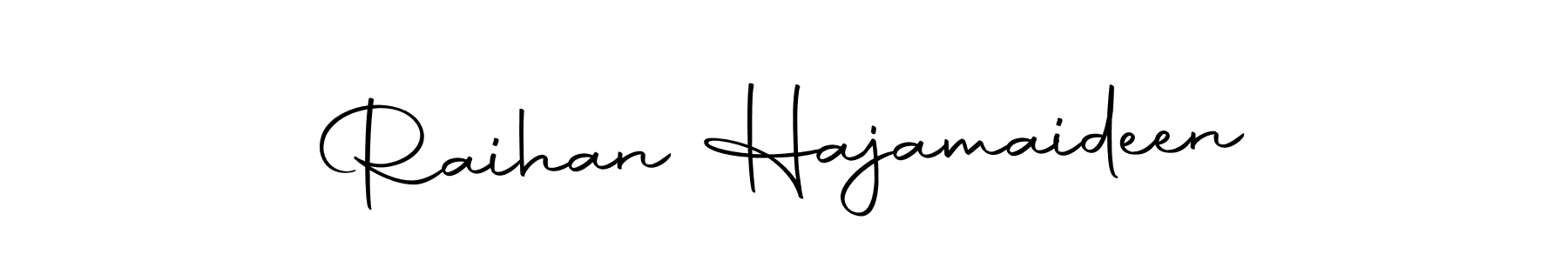 How to Draw Raihan Hajamaideen signature style? Autography-DOLnW is a latest design signature styles for name Raihan Hajamaideen. Raihan Hajamaideen signature style 10 images and pictures png