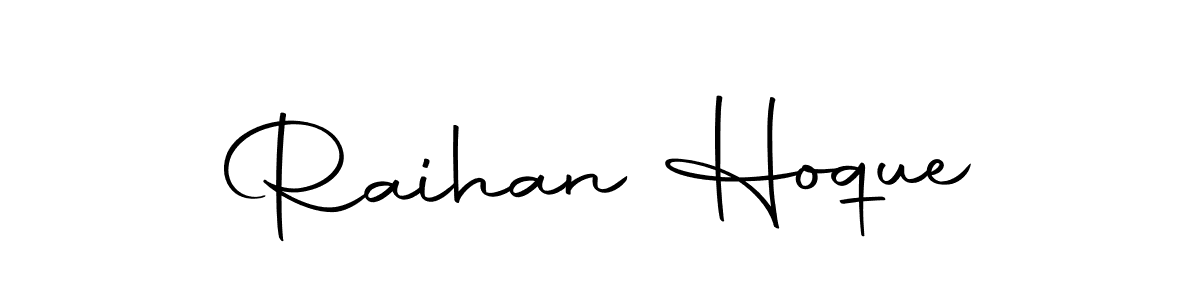 Make a beautiful signature design for name Raihan Hoque. With this signature (Autography-DOLnW) style, you can create a handwritten signature for free. Raihan Hoque signature style 10 images and pictures png