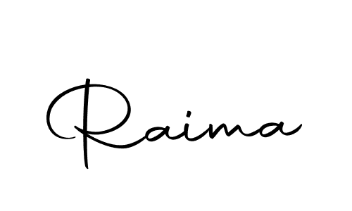 Use a signature maker to create a handwritten signature online. With this signature software, you can design (Autography-DOLnW) your own signature for name Raima. Raima signature style 10 images and pictures png