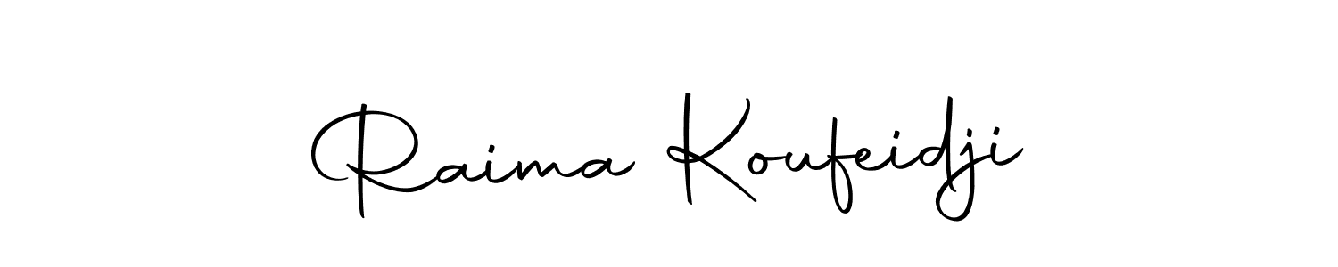 Also You can easily find your signature by using the search form. We will create Raima Koufeidji name handwritten signature images for you free of cost using Autography-DOLnW sign style. Raima Koufeidji signature style 10 images and pictures png