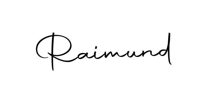 Create a beautiful signature design for name Raimund. With this signature (Autography-DOLnW) fonts, you can make a handwritten signature for free. Raimund signature style 10 images and pictures png