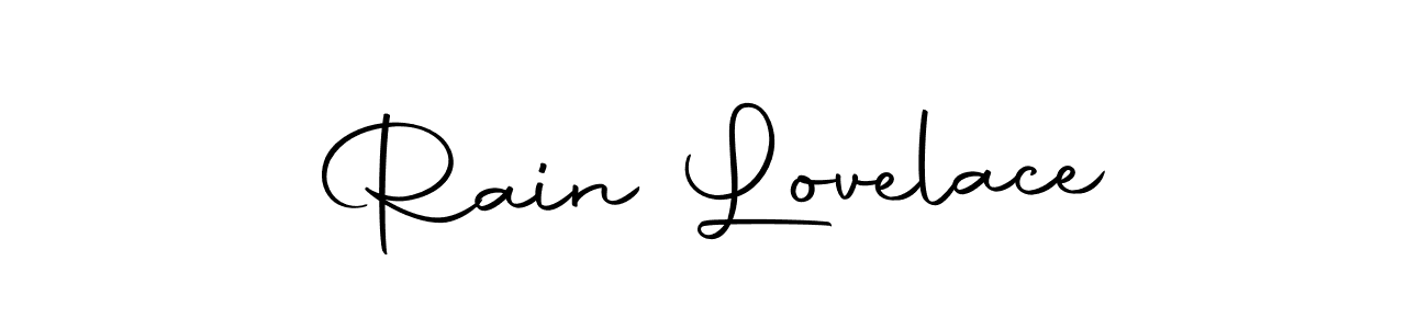 Make a beautiful signature design for name Rain Lovelace. Use this online signature maker to create a handwritten signature for free. Rain Lovelace signature style 10 images and pictures png