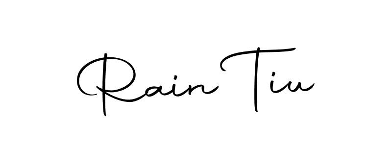 Autography-DOLnW is a professional signature style that is perfect for those who want to add a touch of class to their signature. It is also a great choice for those who want to make their signature more unique. Get Rain Tiu name to fancy signature for free. Rain Tiu signature style 10 images and pictures png