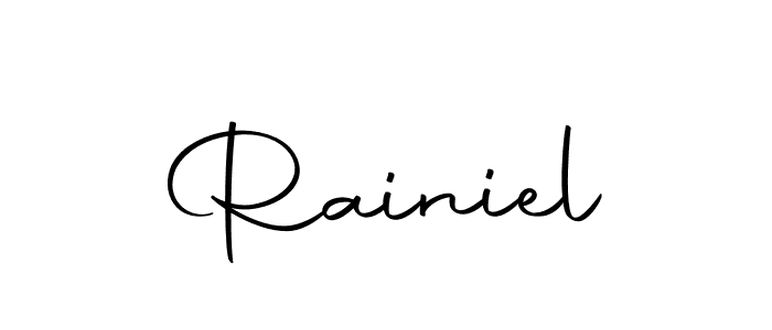 It looks lik you need a new signature style for name Rainiel. Design unique handwritten (Autography-DOLnW) signature with our free signature maker in just a few clicks. Rainiel signature style 10 images and pictures png