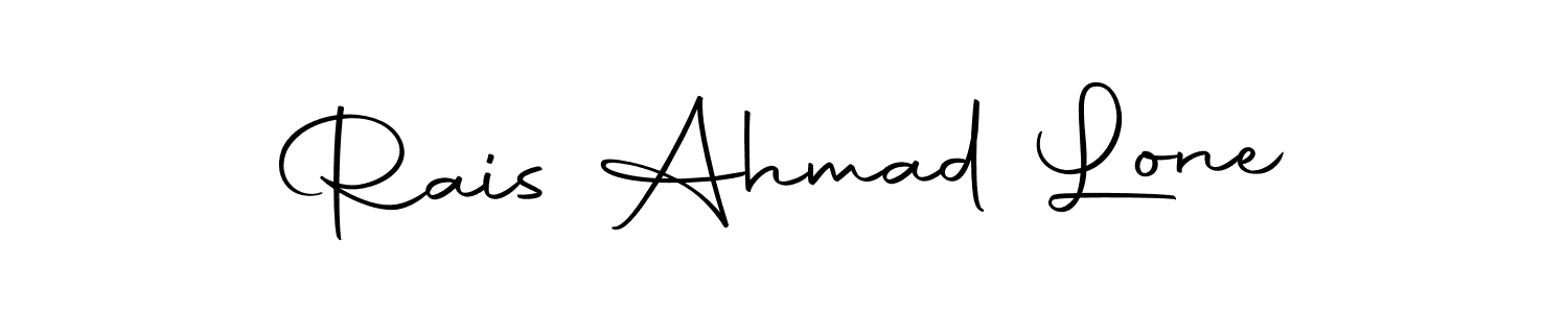 This is the best signature style for the Rais Ahmad Lone name. Also you like these signature font (Autography-DOLnW). Mix name signature. Rais Ahmad Lone signature style 10 images and pictures png