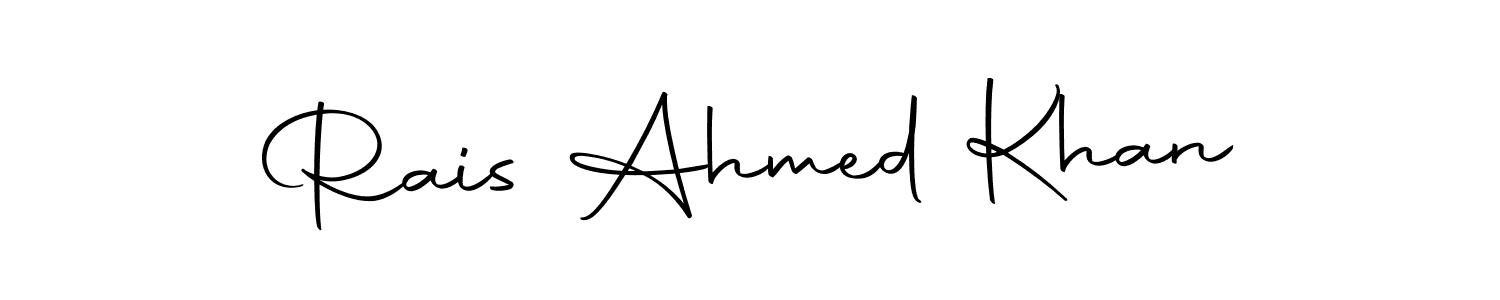 Use a signature maker to create a handwritten signature online. With this signature software, you can design (Autography-DOLnW) your own signature for name Rais Ahmed Khan. Rais Ahmed Khan signature style 10 images and pictures png