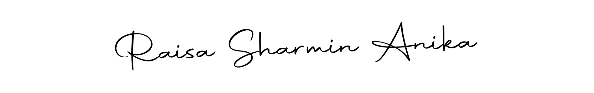 It looks lik you need a new signature style for name Raisa Sharmin Anika. Design unique handwritten (Autography-DOLnW) signature with our free signature maker in just a few clicks. Raisa Sharmin Anika signature style 10 images and pictures png