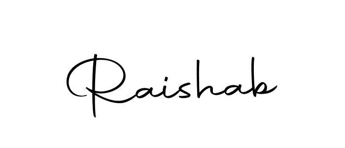 The best way (Autography-DOLnW) to make a short signature is to pick only two or three words in your name. The name Raishab include a total of six letters. For converting this name. Raishab signature style 10 images and pictures png
