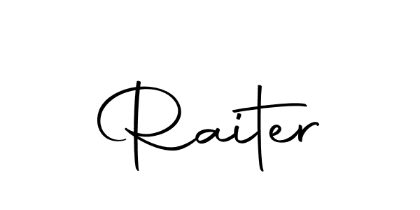 Also we have Raiter name is the best signature style. Create professional handwritten signature collection using Autography-DOLnW autograph style. Raiter signature style 10 images and pictures png