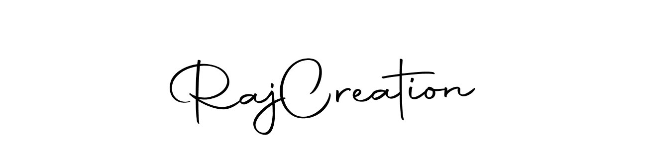 How to make Raj  Creation signature? Autography-DOLnW is a professional autograph style. Create handwritten signature for Raj  Creation name. Raj  Creation signature style 10 images and pictures png