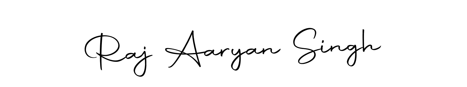 Design your own signature with our free online signature maker. With this signature software, you can create a handwritten (Autography-DOLnW) signature for name Raj Aaryan Singh. Raj Aaryan Singh signature style 10 images and pictures png