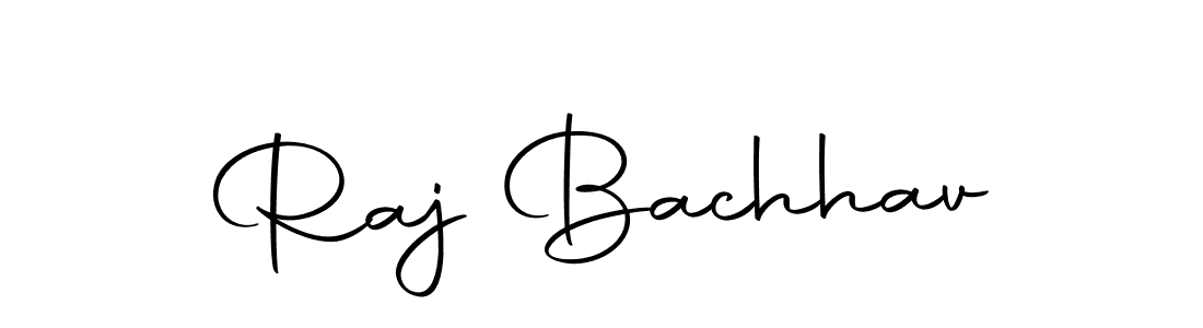 if you are searching for the best signature style for your name Raj Bachhav. so please give up your signature search. here we have designed multiple signature styles  using Autography-DOLnW. Raj Bachhav signature style 10 images and pictures png