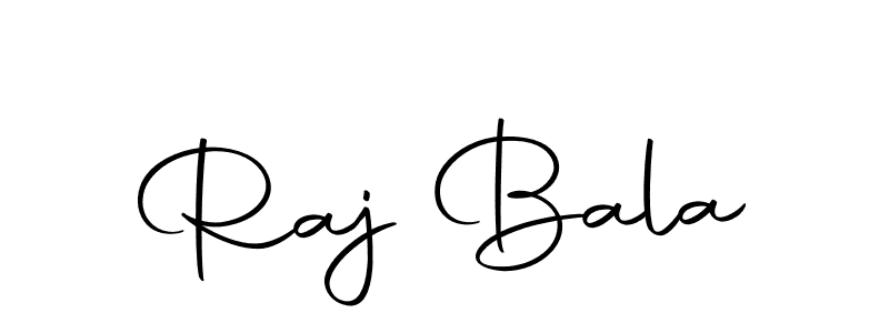 Design your own signature with our free online signature maker. With this signature software, you can create a handwritten (Autography-DOLnW) signature for name Raj Bala. Raj Bala signature style 10 images and pictures png