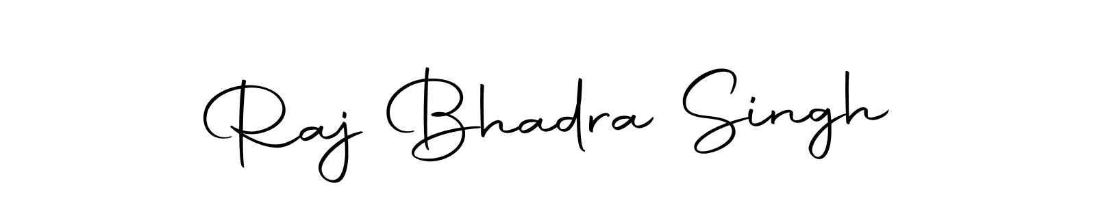 The best way (Autography-DOLnW) to make a short signature is to pick only two or three words in your name. The name Raj Bhadra Singh include a total of six letters. For converting this name. Raj Bhadra Singh signature style 10 images and pictures png