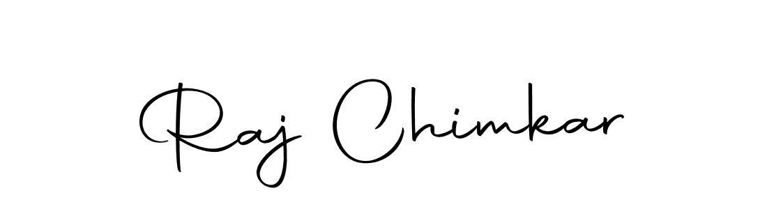 Design your own signature with our free online signature maker. With this signature software, you can create a handwritten (Autography-DOLnW) signature for name Raj Chimkar. Raj Chimkar signature style 10 images and pictures png