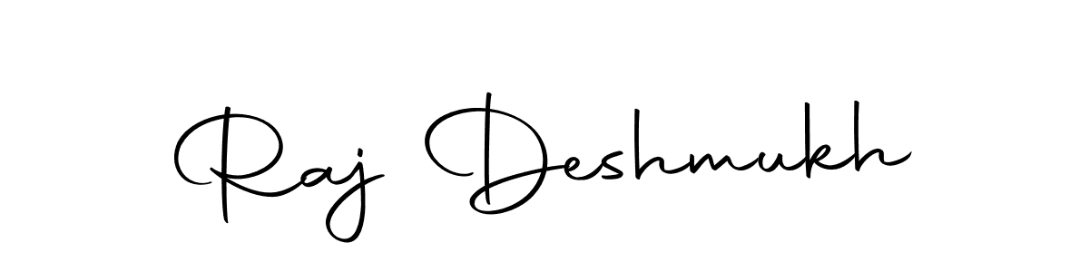 You can use this online signature creator to create a handwritten signature for the name Raj Deshmukh. This is the best online autograph maker. Raj Deshmukh signature style 10 images and pictures png