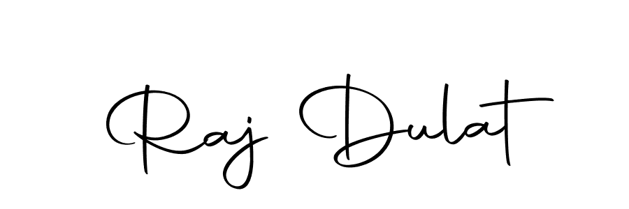 You can use this online signature creator to create a handwritten signature for the name Raj Dulat. This is the best online autograph maker. Raj Dulat signature style 10 images and pictures png