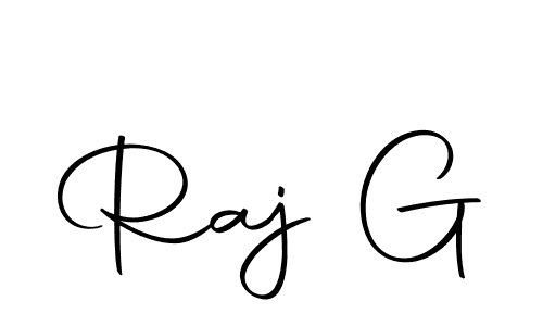 It looks lik you need a new signature style for name Raj G. Design unique handwritten (Autography-DOLnW) signature with our free signature maker in just a few clicks. Raj G signature style 10 images and pictures png