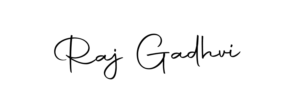 Create a beautiful signature design for name Raj Gadhvi. With this signature (Autography-DOLnW) fonts, you can make a handwritten signature for free. Raj Gadhvi signature style 10 images and pictures png