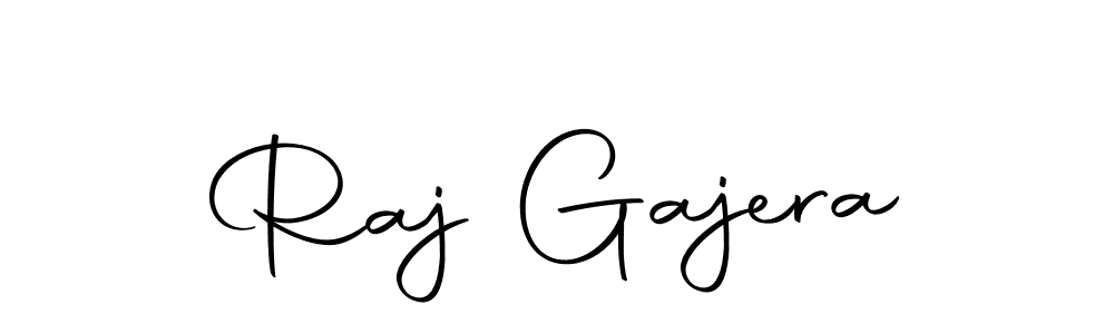 Design your own signature with our free online signature maker. With this signature software, you can create a handwritten (Autography-DOLnW) signature for name Raj Gajera. Raj Gajera signature style 10 images and pictures png