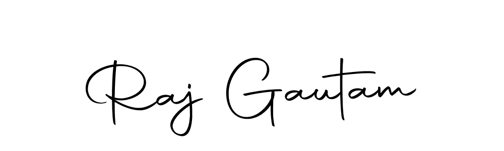 if you are searching for the best signature style for your name Raj Gautam. so please give up your signature search. here we have designed multiple signature styles  using Autography-DOLnW. Raj Gautam signature style 10 images and pictures png