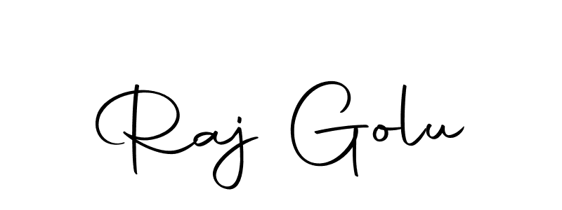 Create a beautiful signature design for name Raj Golu. With this signature (Autography-DOLnW) fonts, you can make a handwritten signature for free. Raj Golu signature style 10 images and pictures png
