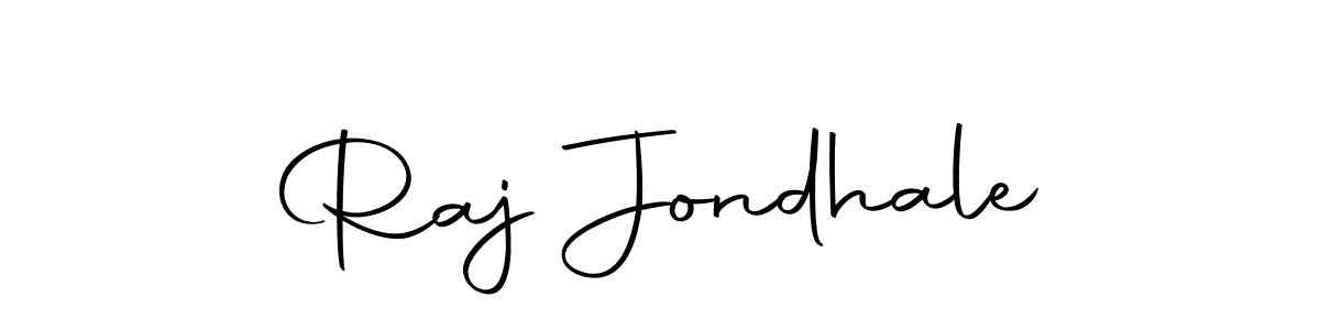 Make a beautiful signature design for name Raj Jondhale. Use this online signature maker to create a handwritten signature for free. Raj Jondhale signature style 10 images and pictures png