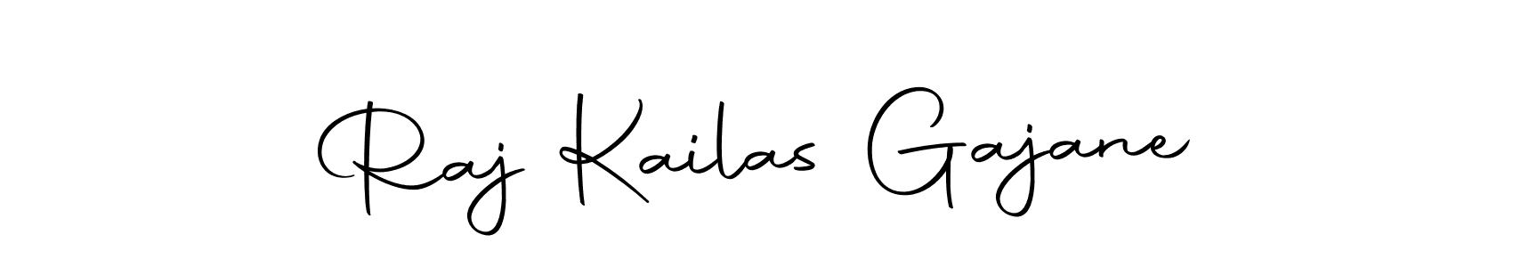 Raj Kailas Gajane stylish signature style. Best Handwritten Sign (Autography-DOLnW) for my name. Handwritten Signature Collection Ideas for my name Raj Kailas Gajane. Raj Kailas Gajane signature style 10 images and pictures png