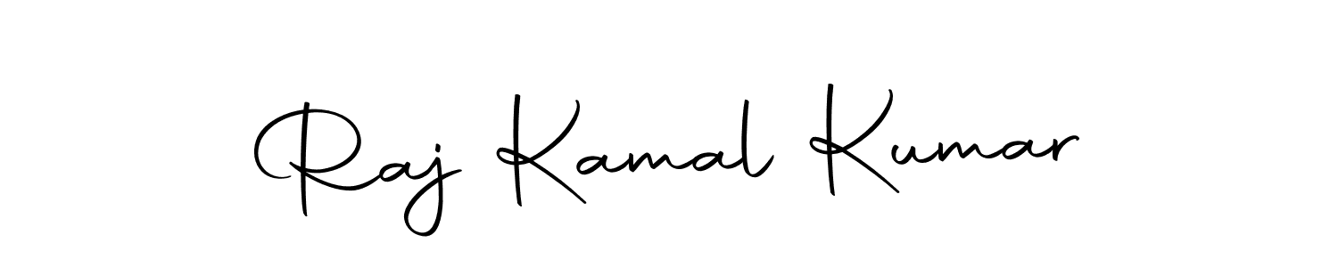 The best way (Autography-DOLnW) to make a short signature is to pick only two or three words in your name. The name Raj Kamal Kumar include a total of six letters. For converting this name. Raj Kamal Kumar signature style 10 images and pictures png