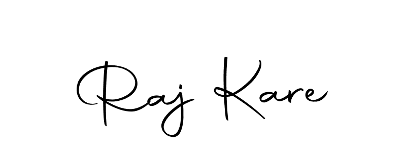 You should practise on your own different ways (Autography-DOLnW) to write your name (Raj Kare) in signature. don't let someone else do it for you. Raj Kare signature style 10 images and pictures png