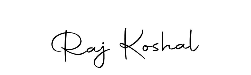 You should practise on your own different ways (Autography-DOLnW) to write your name (Raj Koshal) in signature. don't let someone else do it for you. Raj Koshal signature style 10 images and pictures png