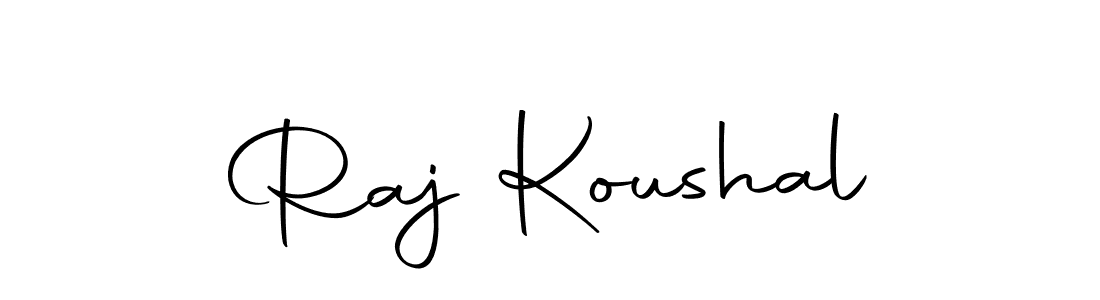 You can use this online signature creator to create a handwritten signature for the name Raj Koushal. This is the best online autograph maker. Raj Koushal signature style 10 images and pictures png